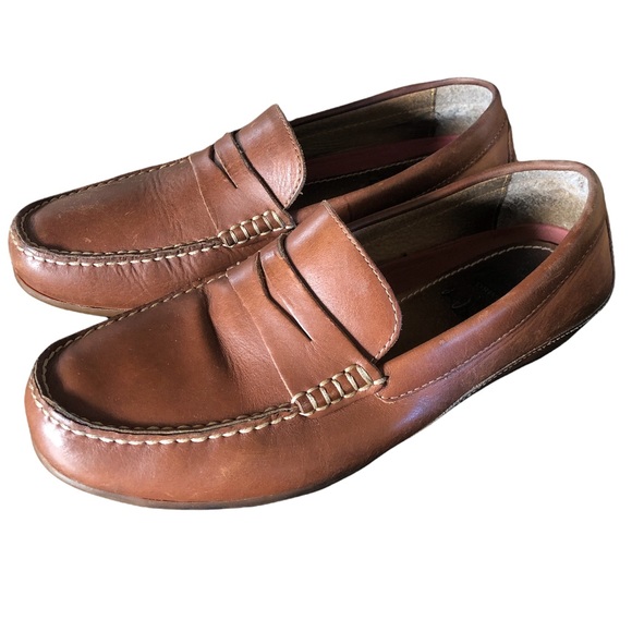 Florsheim leather Driver loafers size‎